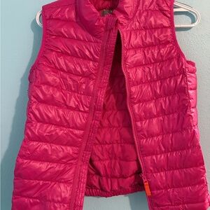 Primary EUC Girls 12 Pink Puffer Vest